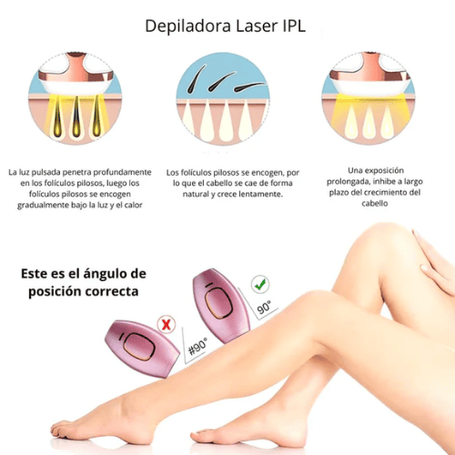 DermoLuz®- Previene irritaciones y reduce el cremiento del vello