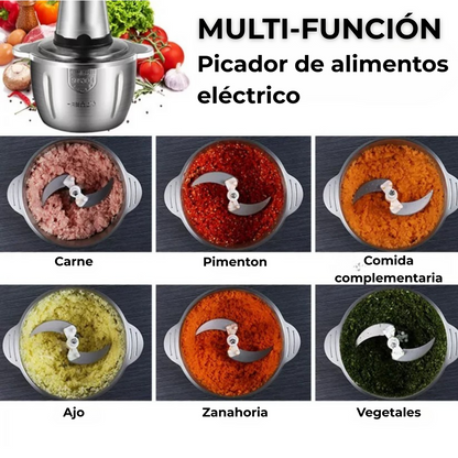 TurboChop + el picador que transforma tu rutina de cortes en segundos + Ebook Gratis + Envió Gratis