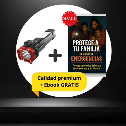 HyperFlash® Seguridad, Defensa y Luz Extrema al Alcance de tu Mano + Ebook Gratis