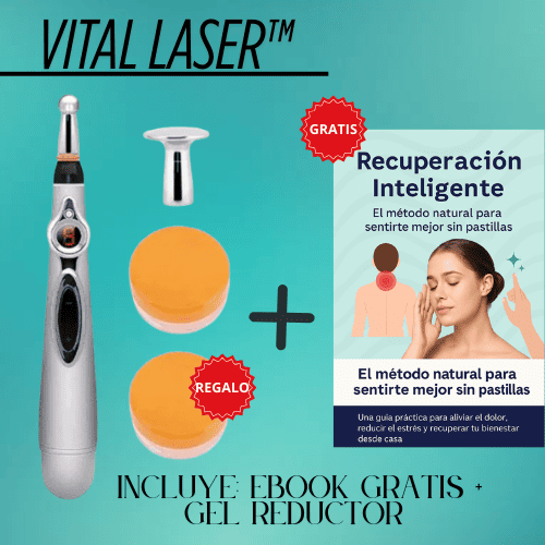 VitalLaser™ Elimina dolores musculares y cronicos + Ebook Gratis