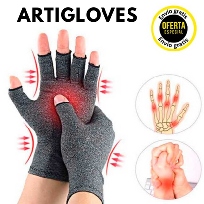ArtiGloves recupera la fuerza en tus manos y vuelve a hacer lo que amas  + Envío Gratis