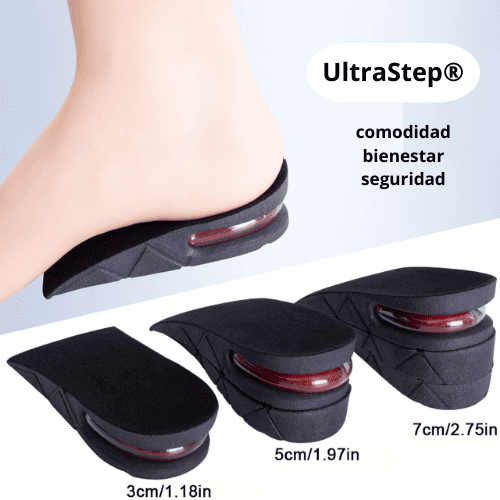UltraStep® - Comodidad, confianza y mayor altura.
