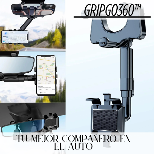 GripGo360™ Seguro,  Ajustable, Estable + Envio Gratis