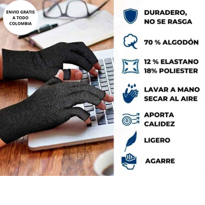 ArtiGloves recupera la fuerza en tus manos y vuelve a hacer lo que amas  + Envío Gratis
