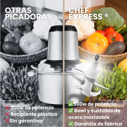 TurboChop + el picador que transforma tu rutina de cortes en segundos + Ebook Gratis + Envió Gratis